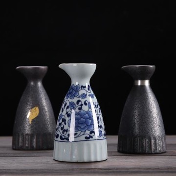 白酒瓶陶瓷日式家用小酒壺分酒器半斤燙酒清酒壺拍攝道具古裝酒壺