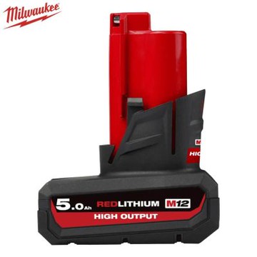 【Milwaukee 美沃奇】12V鋰電高輸出鋰電池5.0AH(M12HB5)