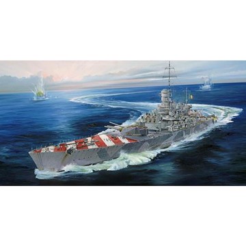 小號手靜態意大利戰列艦拼裝模型