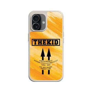 iPhone 17 SolidX 貝殼灰 - KID - THEKID-黃雙箭頭款