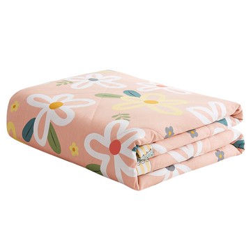 全棉夏被100%里外純棉夏涼被空調被單雙人學生薄被子棉被芯可水洗