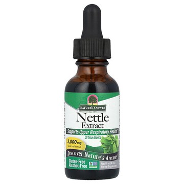 Nature's Answer, 蕁麻提取物，無乙醇，2000 毫克，1 液量盎司（30 毫升）