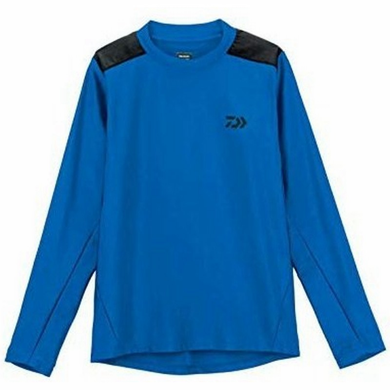 在有即配プラス便 ダイワ ロングスリーブ ラッシュガードシャツ Xlブルー De 6007 Uvカット長袖シャツ 通販 Lineポイント最大get Lineショッピング