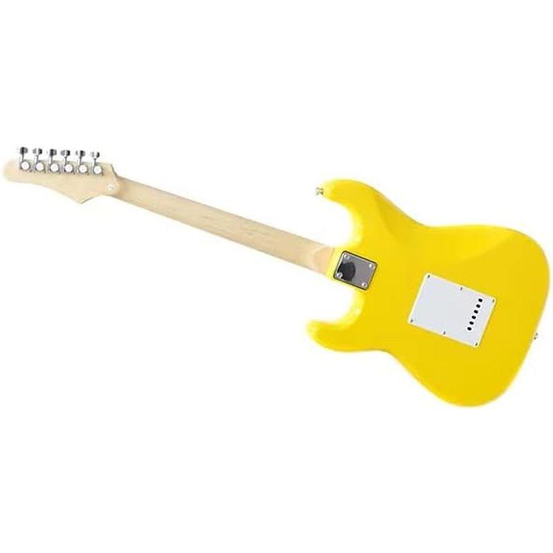 PLAYTECH (プレイテック) エレキギター ストラトキャスタータイプ ST250 S-S-H Maple Yellow