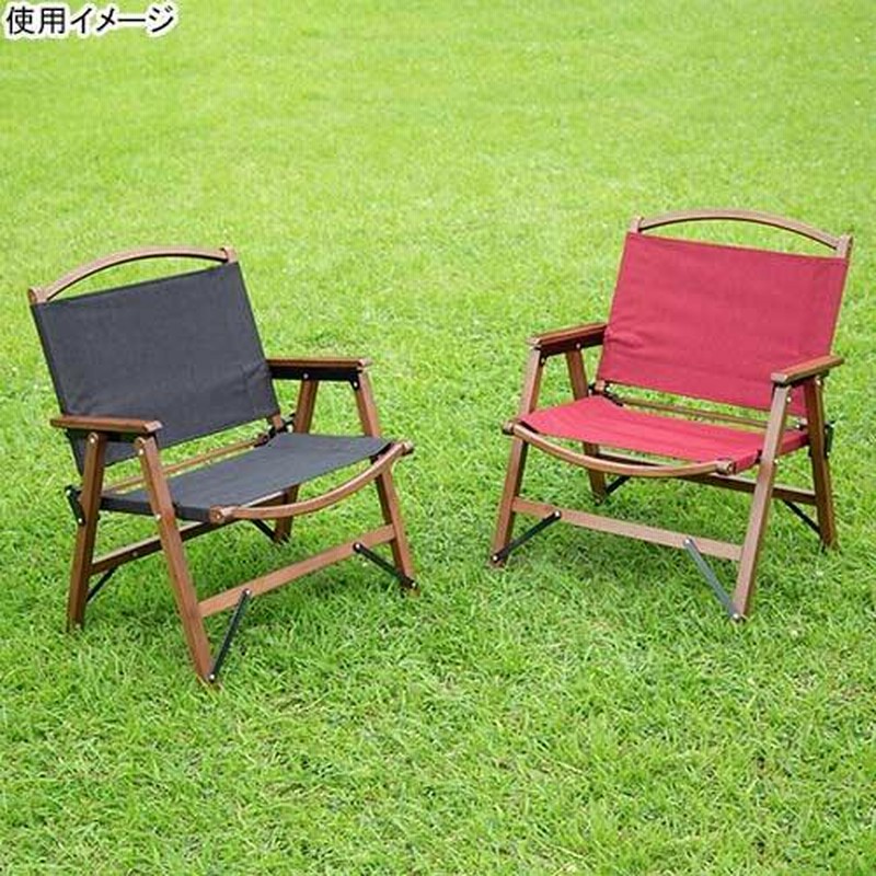 Amazon | BUNDOK(バンドック)ロー スタイル チェア ダーク