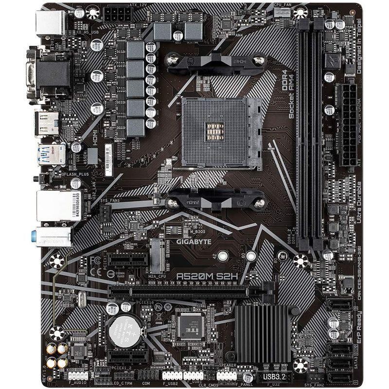 GIGABYTE A520M S2H マザーボード MicroATX AMD A520チップ