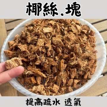 【台灣現貨-免運】椰塊 透水介質 疏水 透氣 園藝基質 介質 栽培介質 保水透氣 固根椰塊 養殖介質 多肉蘭花專用