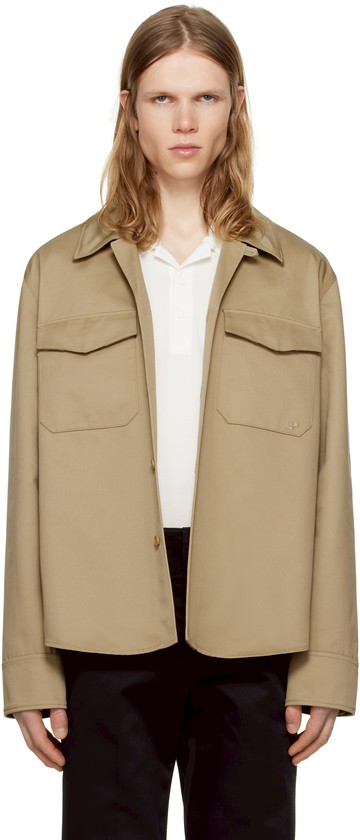Courrèges 驼色 Utility 夹克