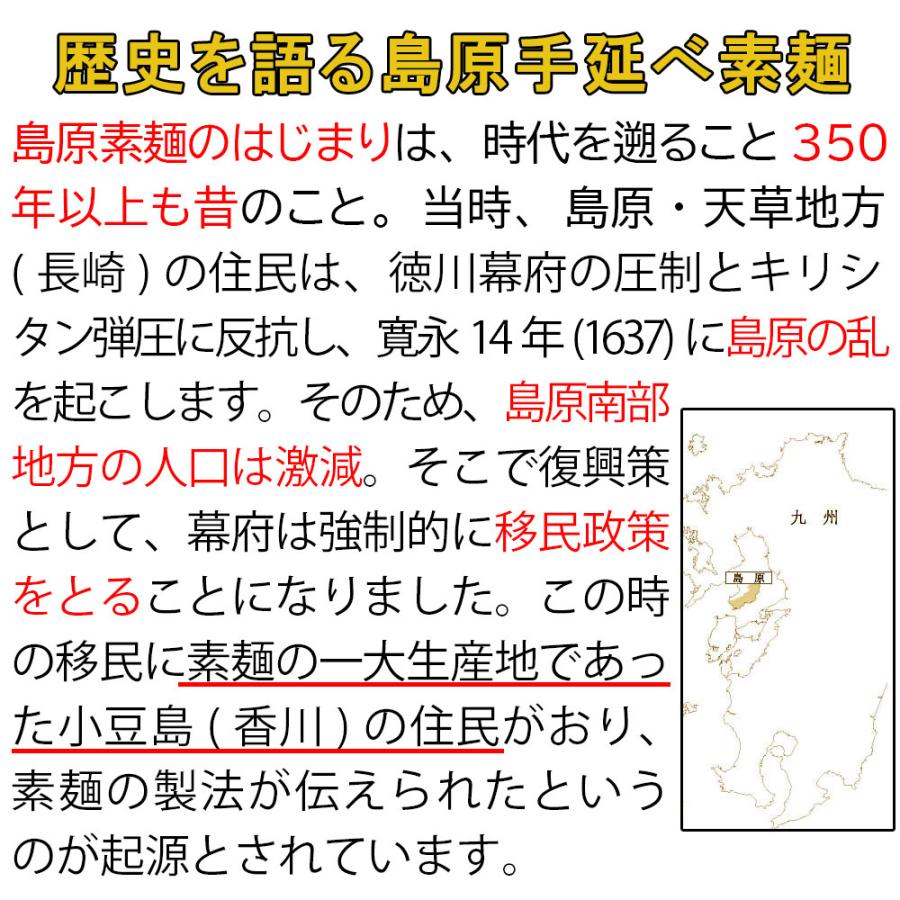 イカ墨そうめん 300ｇ（50g 6束） 長崎県 植木製麺工場 島原そうめん イカスミ イカ墨 練り込み 島原 手延べ素麺 送料無料