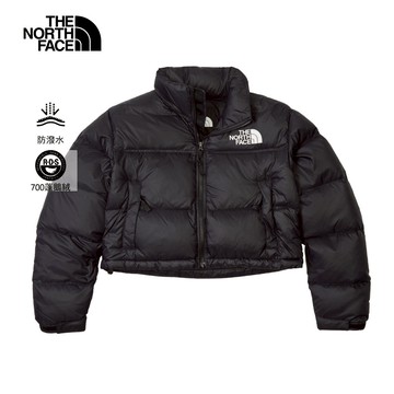 經典ICON女款黑色DWR防潑水羽絨外套｜5GGEGOG