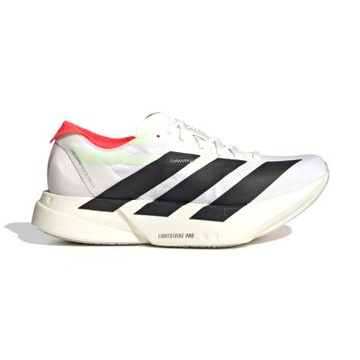 Adidas Adizero Adios Pro 4 W 女鞋 白黑色 運動 緩震 競速 慢跑鞋 JR1163