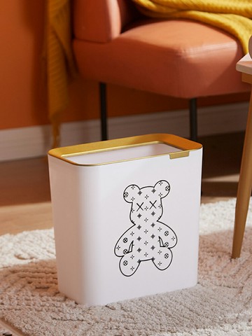 垃圾桶家用客廳臥室夾縫廁所廁紙ins創意衛生間現代簡約輕奢風