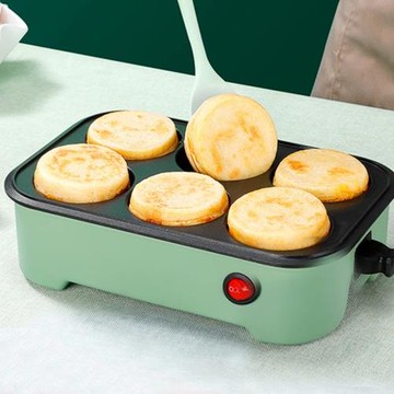 煎雞蛋漢堡機不粘煎鍋平底鍋插電家用早餐烙餅煎餅鍋模具煎蛋神器