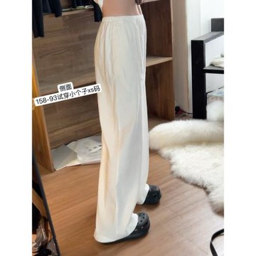 miki.748亞麻褲 淡人穿搭～舒適的亞麻中低腰褲休閑褲