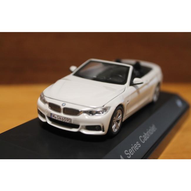 ディーラー特注 1/43 BMW 4シリーズ カブリオレ（ｆ33） ホワイト 