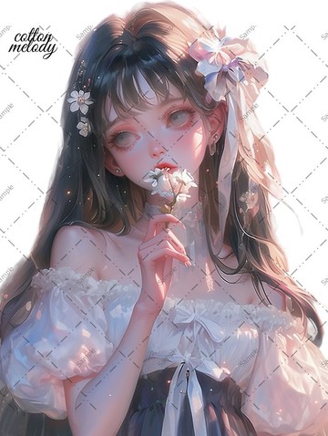 original sticker no.804 人物貼紙 原創貼紙 人物貼紙 女孩貼紙 原創人物貼紙