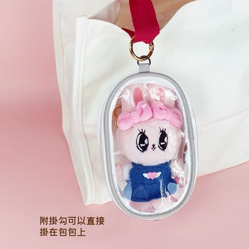 【艾絲樂小兔】好想把你裝起來娃包組 ( 粉色 / 白色 )