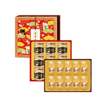 小資女生日送禮首選~養身活力組：楓糖金絲燕窩禮盒+元氣雙蔘飲禮盒
