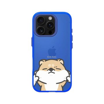 iPhone 16 Pro Clear 激光藍 - 嗨小強 Hi John - 拉柴柴