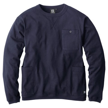 多口袋長袖素T G-958 藏青 工裝 作業服 戶外 流行 OUTDOOR 休閒 多口袋