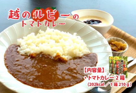 鯖江市産 原木乾燥椎茸「越のてまり」 越のルビーのトマトカレーセット