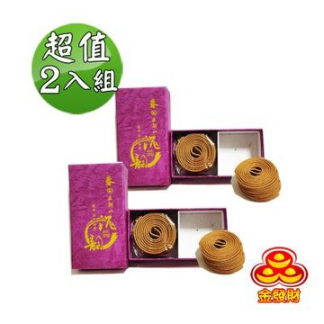 【金發財金紙】西澳正新山頭盤香微盤 -2H(2入組-盤香系列)