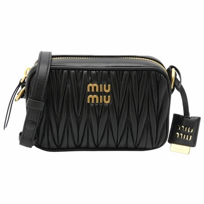 ミュウミュウ MIUMIU マテラッセレザー ショルダーバッグ