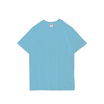 United Athle UA 5001-01 頂級柔棉5.6oz. 成人短T 水藍 3500101-083 [EW]