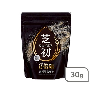 芝初8倍細高鈣黑芝麻粉200g-款式隨機