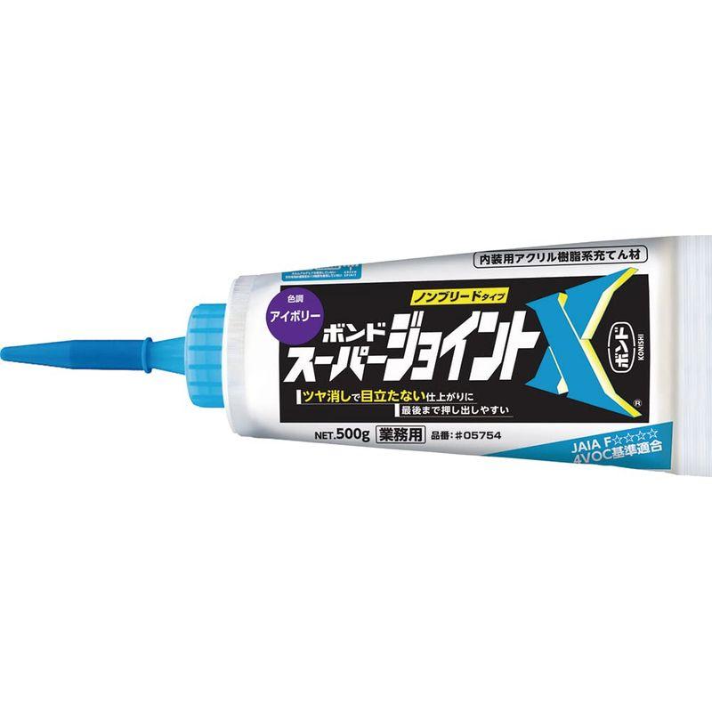 コニシ ボンド スーパージョイントX アイボリー 500g #05754