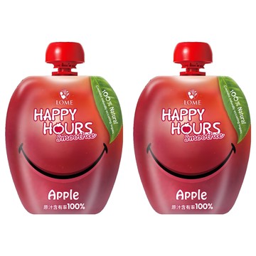 HAPPY HOURS 纖果飲 蘋果  90g  2包