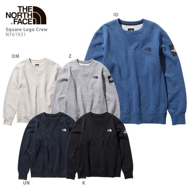 スウェット The North Face ザ ノースフェイス トレーナー メンズ Square Logo Crew Nt 19 旧モデル 通販 Lineポイント最大0 5 Get Lineショッピング