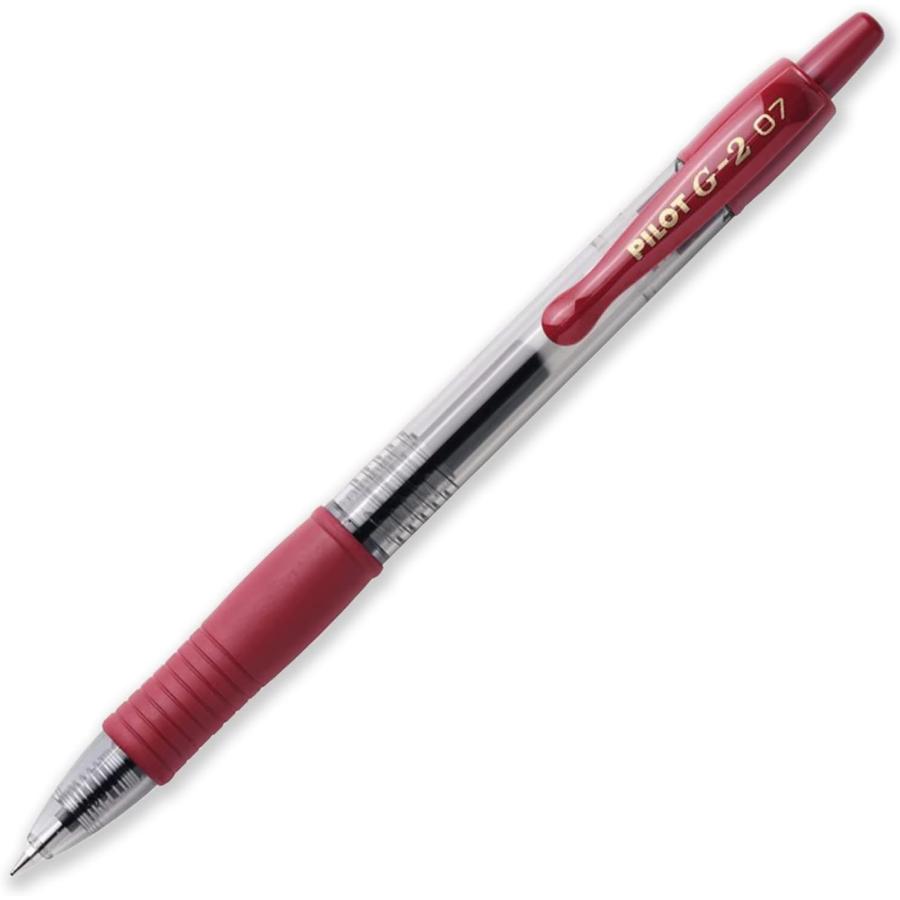 Pilot G-2 格納式ゲルインクローラーボールペン 0.7mm ペン先 ウォレット6本セット サンセットトーン　並行輸入品