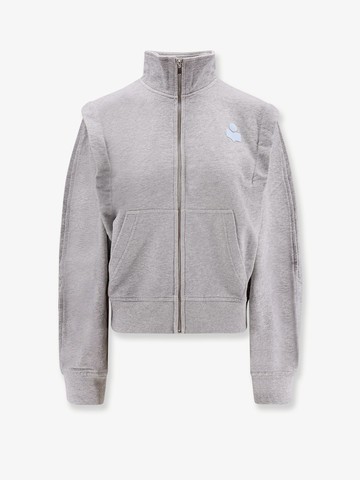 Organic cotton blend sweatshirt - MARANT ETOILE - gender_Woman