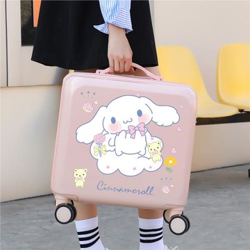 卡通行李箱兒童18寸小型輕便20寸登機箱男女孩可愛2024新款高顏值