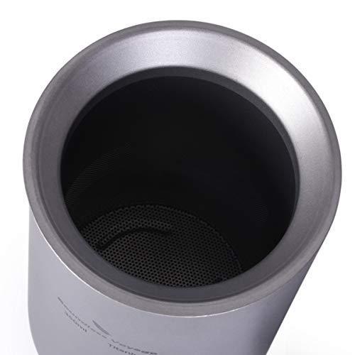 iBasingo 350ml Titanium Double Layer Tea Cup with Filter Cover Outdoor Camp