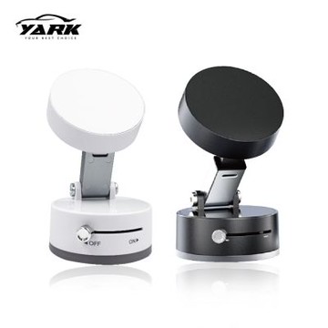 衝鋒磁吸真空手機支架-象牙白/炭黑