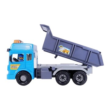 kidmate 孩子王 台灣好車隊 大型砂石車 藍色玩具  1個