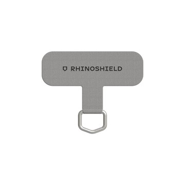 RHINOSHIELD 抗敏/編織/快扣(背帶/手腕)掛繩 - 掛繩夾片 - 灰色 贈送 LANS【掛繩夾片】