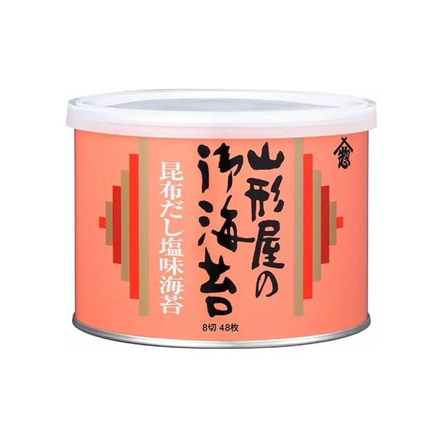 御歳暮 寒中見舞い 御礼 ギフト 山形屋海苔店 昆布だし味付海苔 8切 48枚