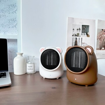 【SOTHING向物】桌面暖風機-小熊 - 棕色