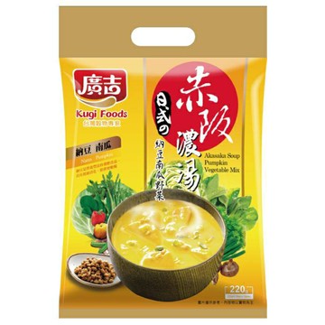 廣吉 赤阪濃湯-納豆南瓜野菜(22gx10包/袋) [大買家]