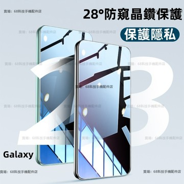 防偷窺保護貼 玻璃貼 適用於 三星Galaxy S25 EDGE S24 S23 FE A17 A56 A36 A55