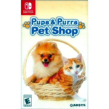 貓貓狗狗寵物店 Pups and Purrs Pet Shop - NS Switch 英文美版 汪汪喵喵寵物店