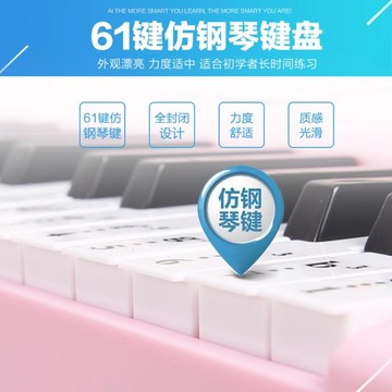 電子琴 迷音鳥多功能電子琴初學者成年兒童入門幼師玩具61鍵專業便攜式琴