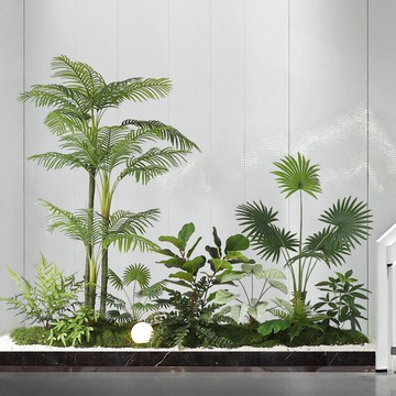 【落地式擺放】仿真綠植造景大型景觀植物擺件裝飾室內商場服裝店樓梯下場景布置