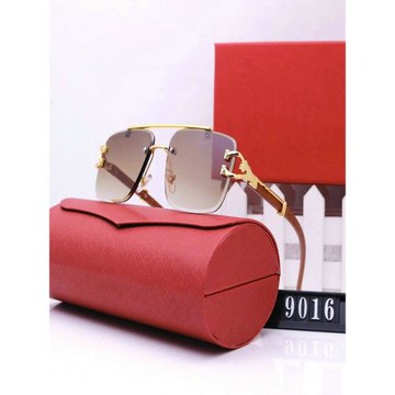 歐美墨鏡新款男士個性太陽眼鏡女防紫外線優雅駕駛防曬情侶平光鏡