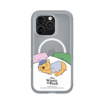 iPhone 16 Pro AirX 流變灰 - 迪士尼-小熊維尼 Disney Winnie The Pooh - 枕頭上的維尼