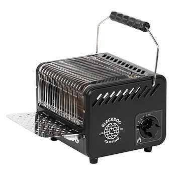 BLACK DOG 黑狗 炎陽卡式取暖爐 23.5 x 20 x 17cm  黑色  1個