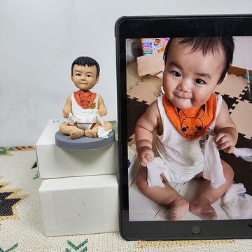 小孩 孩子 畢業 生日 禮物訂製 客製化 人偶 公仔 似颜绘 紀念